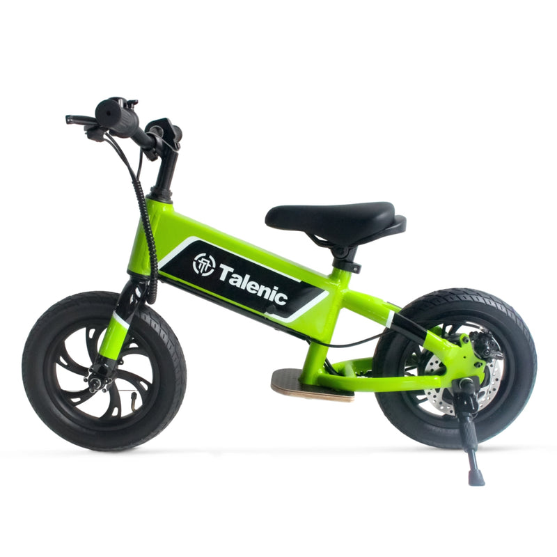 EBL-8300 Electric Balance Bike Foot Pedal Upgraded Version - Lime Green