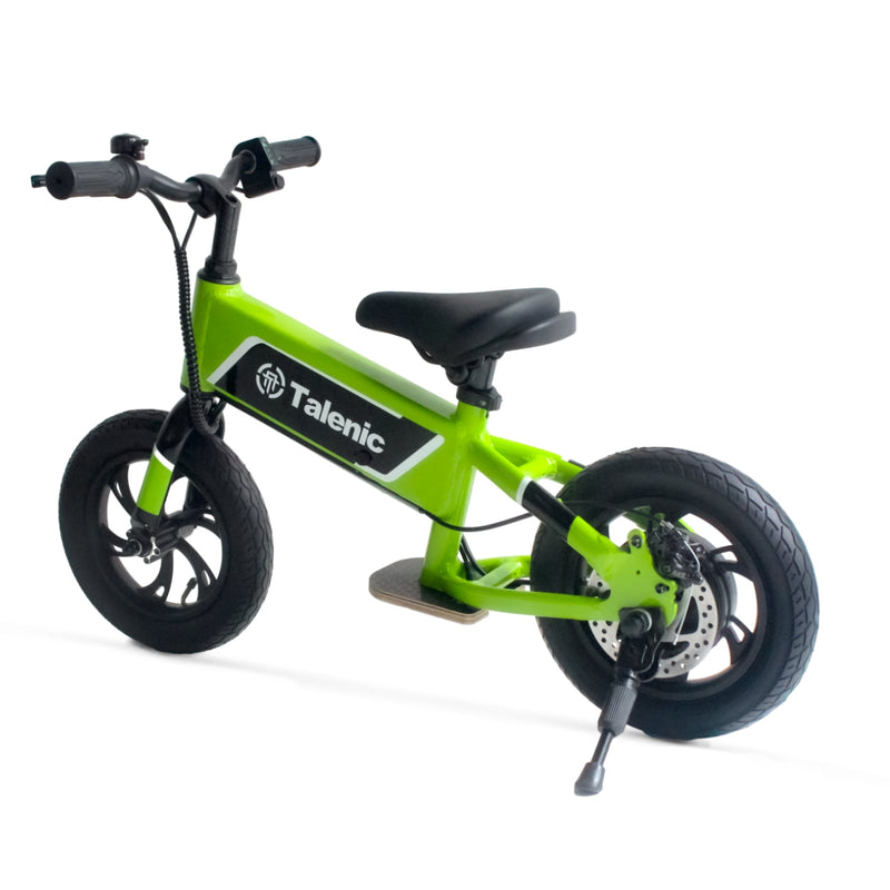 EBL-8300 Electric Balance Bike Foot Pedal Upgraded Version - Lime Green