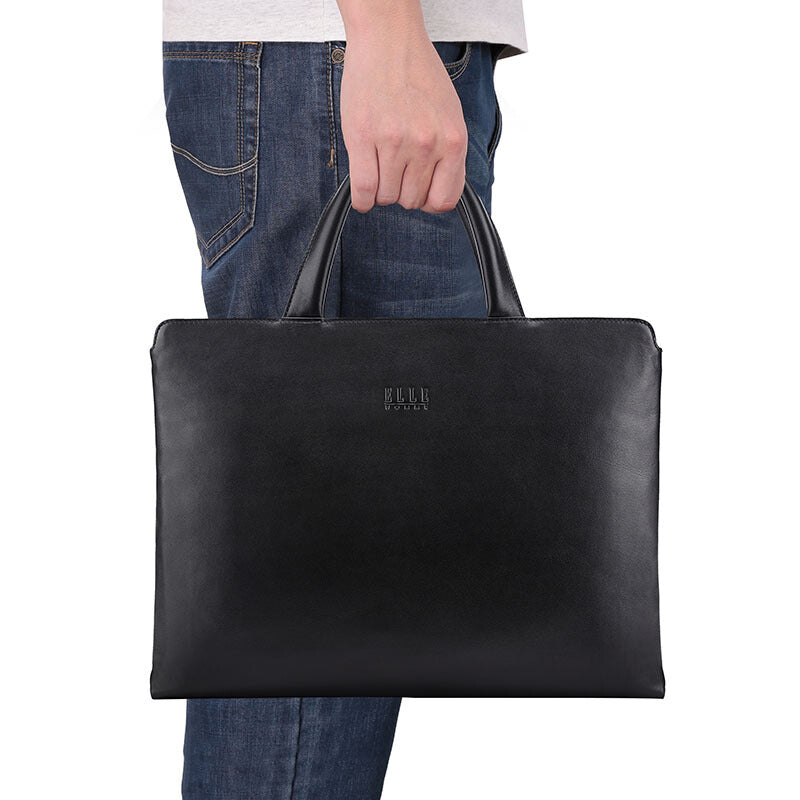 ELLE HOMME Men's Briefcase - Black