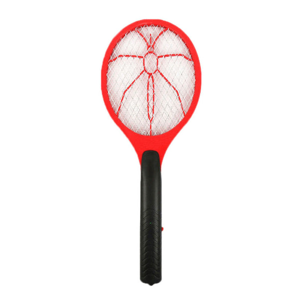 Electric Bug Pest Insect Fly Handheld Racket Killer Mosquito Swatter - Red