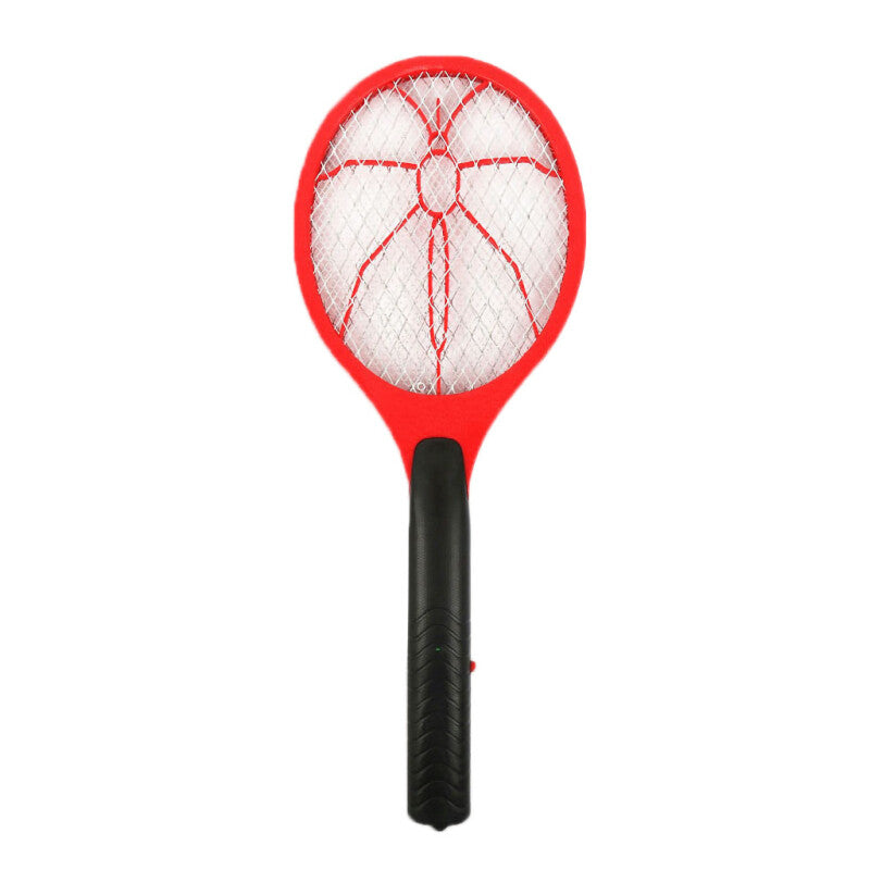 Electric Bug Pest Insect Fly Handheld Racket Killer Mosquito Swatter - Red