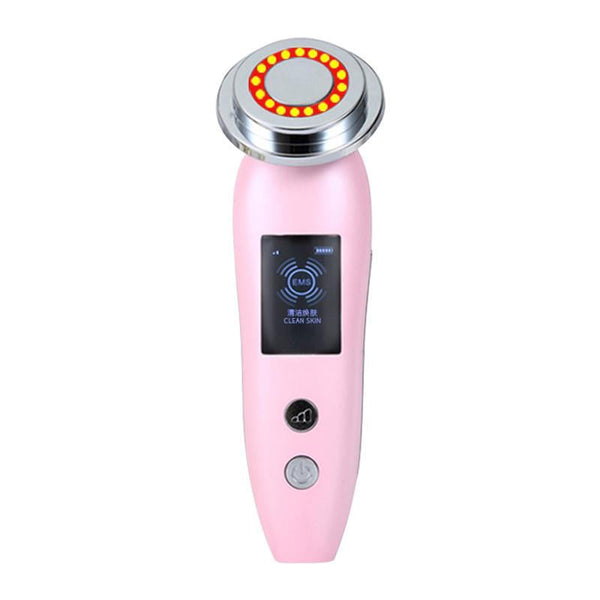 Electric Facial Vibration Massager - Pink