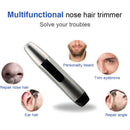 Electric Nose & Ear Hair Removal Trimmer - Silver