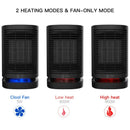 Electric Premium Space Heater - Black