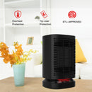 Electric Premium Space Heater - Black