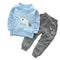 Elephant Winter Children Clothes - Blue