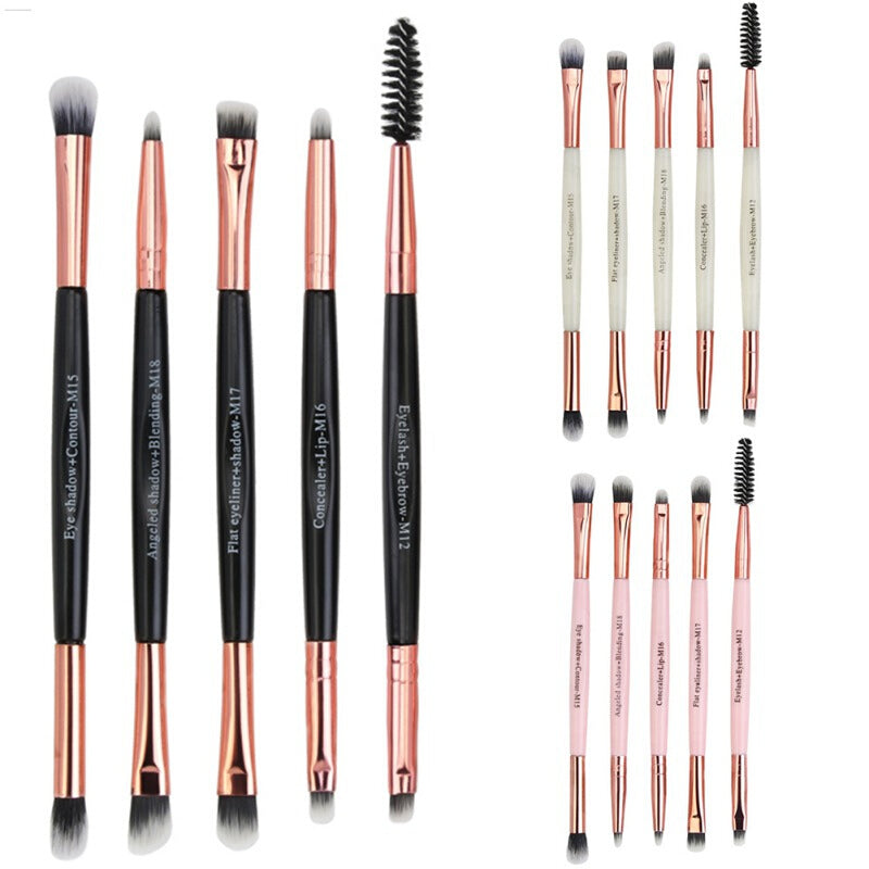 Eyeshadow Smudge Brush Set - Light Pink