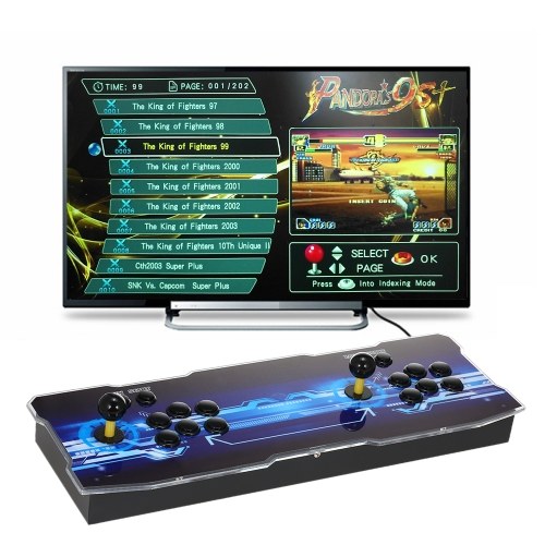 9S+ Arcade Console 2020 in 1 2 Players Control Arcade Games Station Machine Joystick