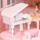 Assemble DIY Doll House Toy Wooden Miniatura Kit