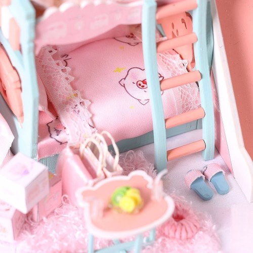 DIY Doll House Toy Wooden Miniatura Kit