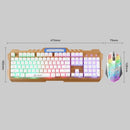 T21 Backlight Laptop Game Keyboard And Mouse Suit Comfortable Durable Wear-Resistant Mechanical Keyboard Mouse Suit