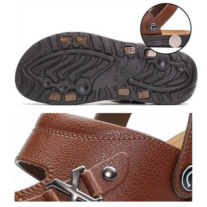 FANCHENLAIKE Summer Sandals - Brown