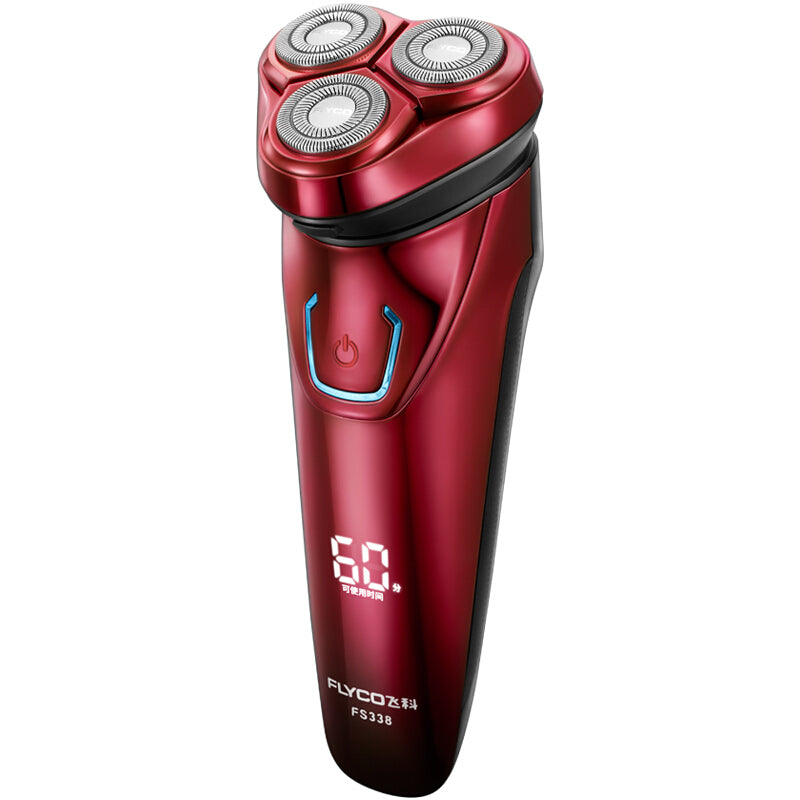 FLYCO FS339 Washable Electric Shaver - Red