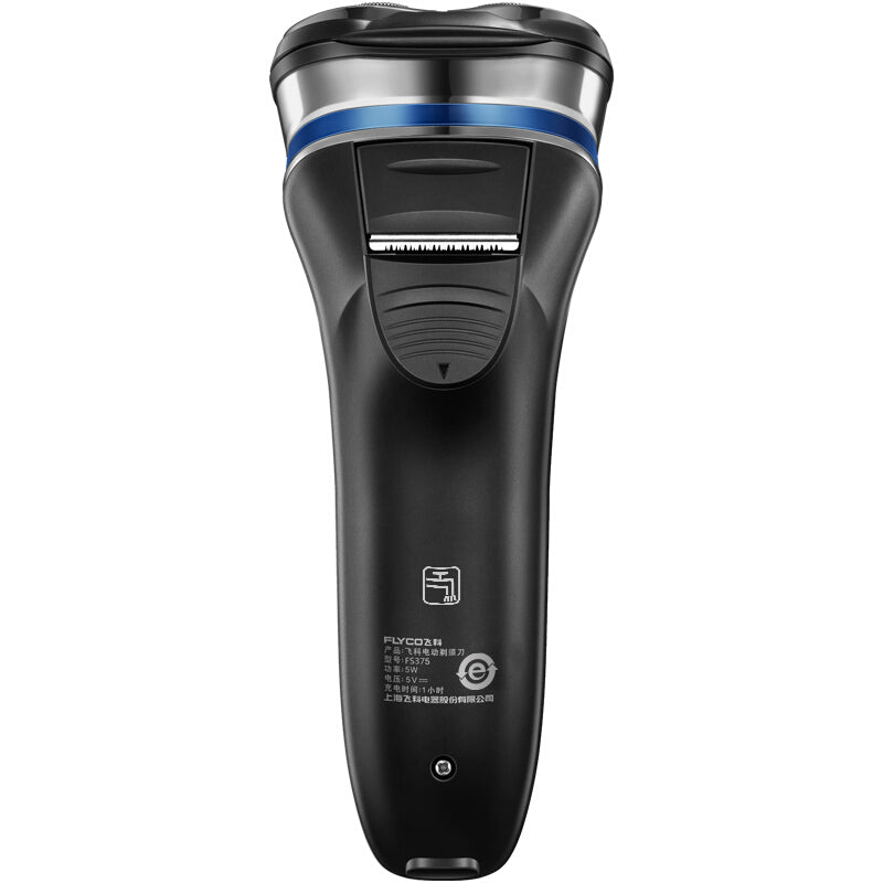 FLYCO FS375 Waterproof Electric Shaver - Blue