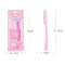 Face Eyebrow Hair Removal Makeup Tool - Pink