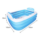 SWP03 Premium Foldable Swimming Pool - Blue