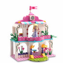 Fancy Villa Building Blocks - Pink