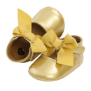 Fashion Baby Soft Sole Shoes - Gold