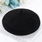 Fashion Korean Style Pumpkin Bud Cap - Black