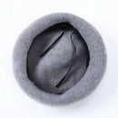 Fashion Korean Style Pumpkin Bud Cap - Grey