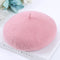 Fashion Korean Style Pumpkin Bud Cap - Pink