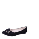 Fashion Pointed Toe Flats - Black