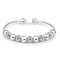 Fashion Premium Silver Plated Bracelet - Silver