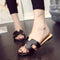 Fashion Sandy Beach Sandals - Black