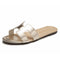 Fashion Sandy Beach Sandals - Gold