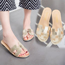 Fashion Sandy Beach Sandals - Gold