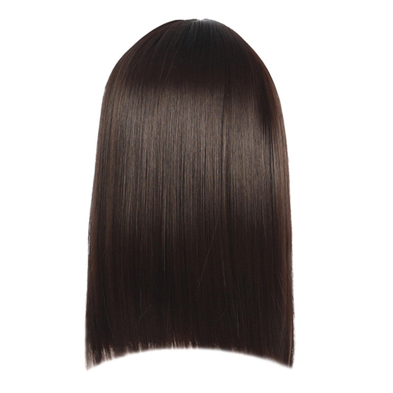 Fashion Straight Hair Synthetic Wig - Brown