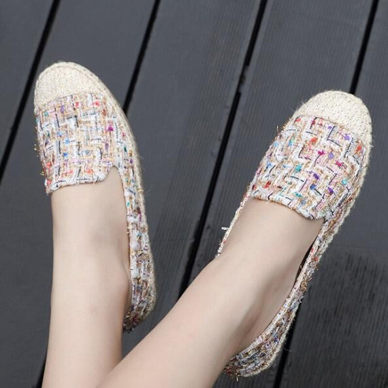 Fashion Women Casual Outdoor Flat Shoes - White