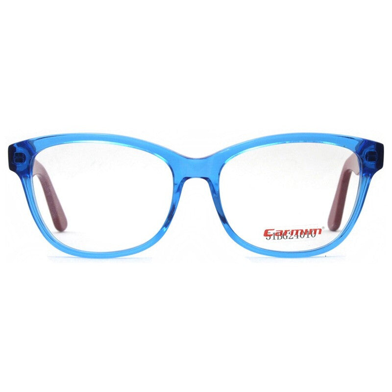 Fashionable Acetate Eyeglass Frame - Crystal Blue