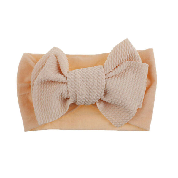 Fashionable Baby Hair Turban - Beige