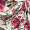 Fashionable Casual Floral Printed Skirt - White