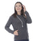 Fashionable Outdoor Sport Hoodies Women - Deep Grey