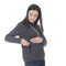 Fashionable Outdoor Sport Hoodies Women - Deep Grey