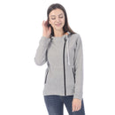 Fashionable Outdoor Sport Hoodies Women - Grey