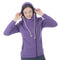 Fashionable Outdoor Sport Hoodies Women - Purple