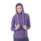 Fashionable Outdoor Sport Hoodies Women - Purple