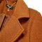 Fashionable Women's Woolen Trench Coat - Camel