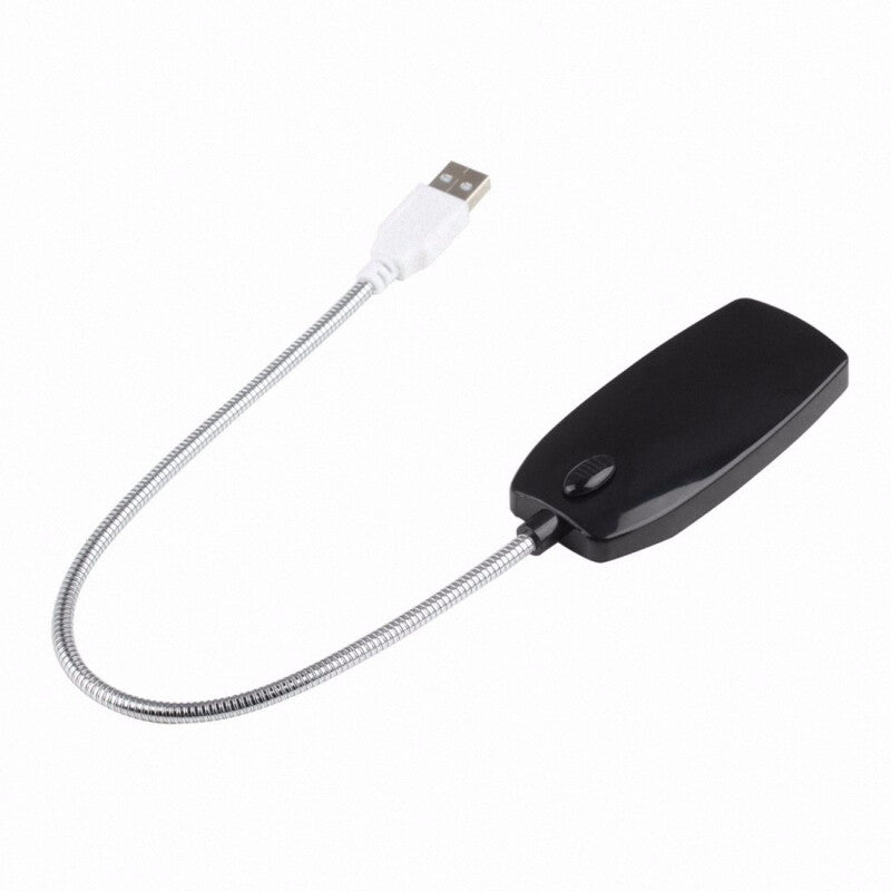 مصباح مكتب LED مرن ممتاز USB - أسود