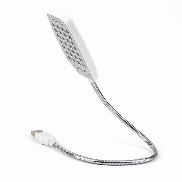 Flexible Premium USB Led Desk Lamp - White