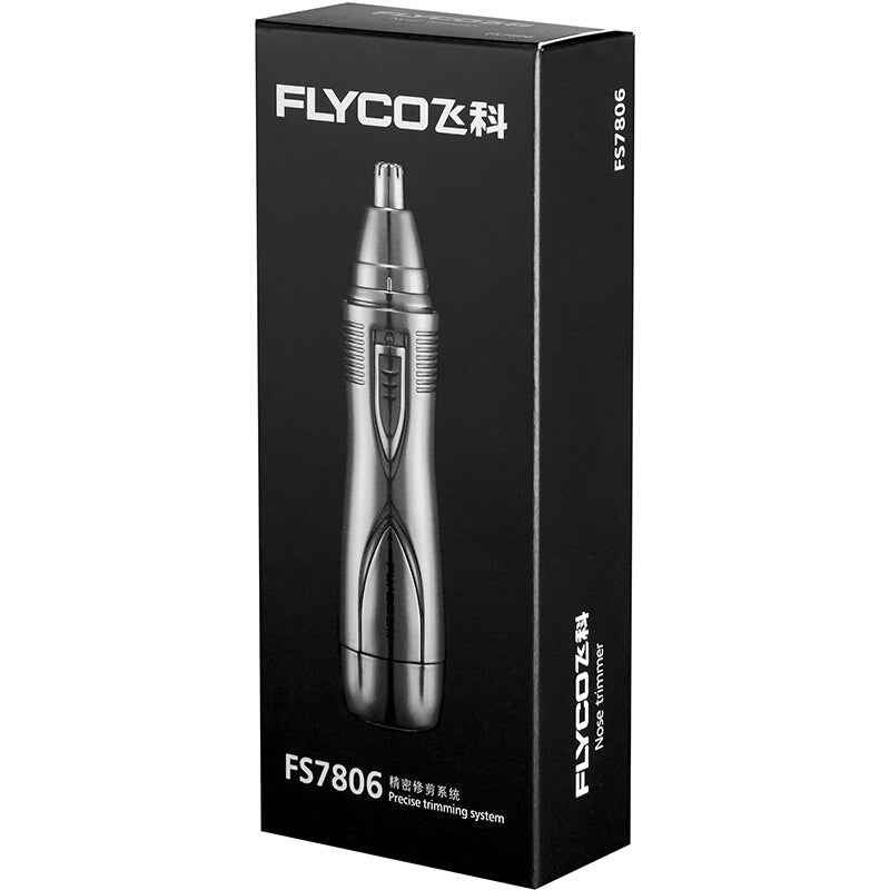 Flyco FS7806 Electric Nose Hair Trimmer - Silver