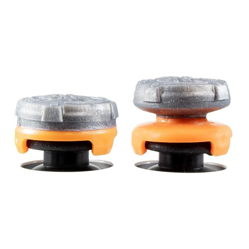 وحدة تحكم Fps Thumbstick Premium Joystick Caps - فضي