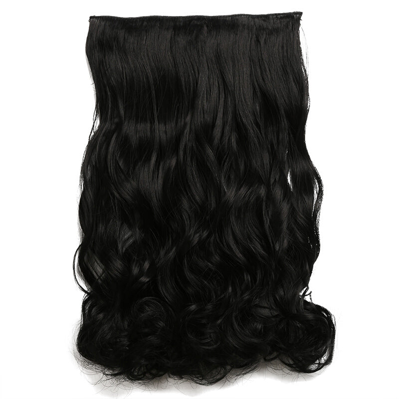 Full Head 1-pc. Curly Wave Hair Wig - Black