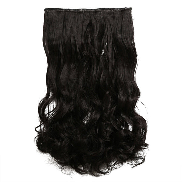 Full Head 1-pc. Curly Wave Hair Wig - Dark Brown