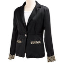 2012 Fashion Women Blazer Jacket Coat Casual Suit Leopard