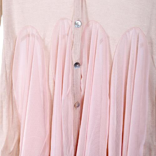 Women's Cardigan Knit Chiffon Tops  Blouse Coat