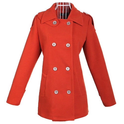 Women's Pea Coat Wool Coat Cashmere Overcoat